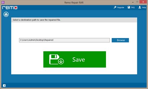Repair Split RAR Archive - Save Fixed RAR File